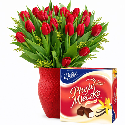 S�odkie Tulipany Czerwone