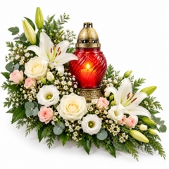 Wi�zanka na Gr�b II + Znicz